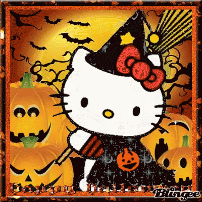 Happy Halloween Hello Kitty GIF - Happy Halloween Hello Kitty GIFs