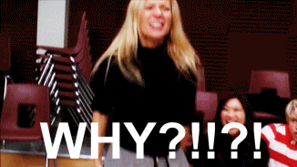 Why?!?! GIF - Glee Why Gwyneth Paltrow GIFs