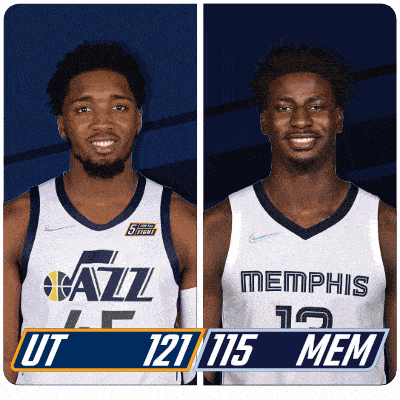 two basketball players from the memphis grizzlies