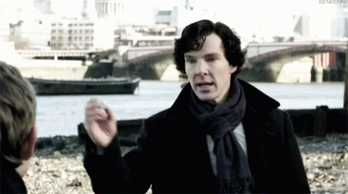 Sherlock Pointing GIF - Sherlock Pointing Benedict Cumberbatch GIFs