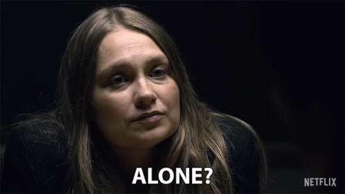 Alone By Yourself GIF - Alone By Yourself Who Are You With GIFs