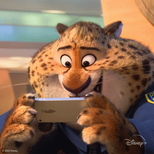 Excited Officer Clawhauser GIF - Excited Officer Clawhauser Zootopia Plus GIFs