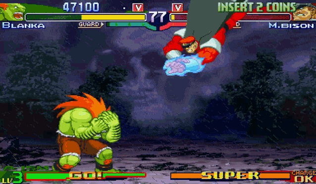 Street Fighter Blanka GIF - Street Fighter Blanka M Bison GIFs