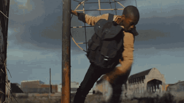 Jumping Down Alan Walker GIF - Jumping Down Alan Walker For Those Who Dare Song GIFs