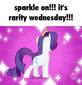 a picture of rarity from my little pony