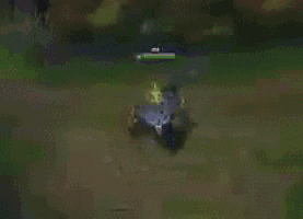 a person is laying on the ground in a video game with a sword in their hand .