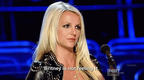 Britney Bored GIF - Britney Bored No GIFs