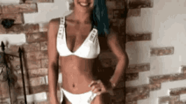Xia Brookside Smiles GIF - Xia Brookside Smiles Bikini GIFs