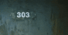 the number 303 is written on a dark background