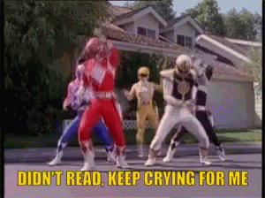 Power Rangers Keep Crying GIF - Power Rangers Keep Crying Didnt Read GIFs