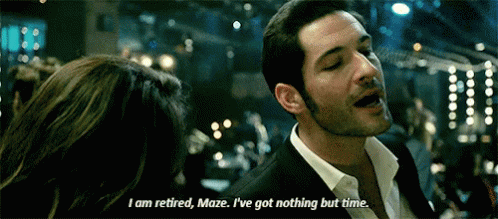 Retirement GIF - I Am Retired Ive Got Nothing But Time Thank You GIFs