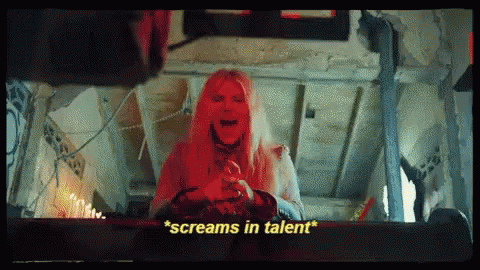 Kesha Talent GIF - Kesha Talent Scream GIFs