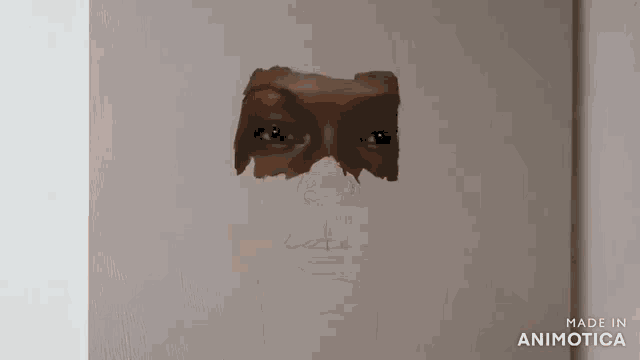 a painting of a woman 's face is being made in animatica