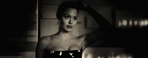 Angie, You Are Killing It GIF - Angelina Jolie Hair Flip Sassy GIFs