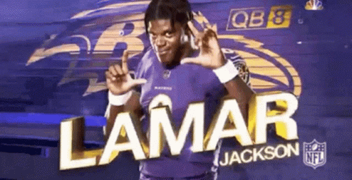 Lamar Jackson Baltimore Ravens GIF - Lamar Jackson Baltimore Ravens Qb8 GIFs