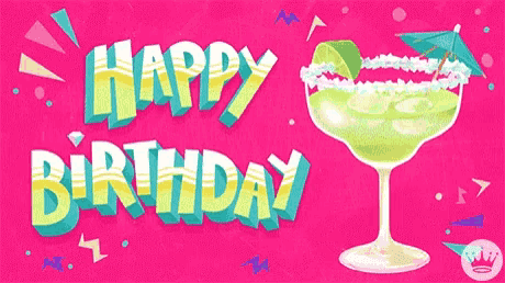 Happy Birthday Margarita GIF - Happy Birthday Margarita Hallmark GIFs