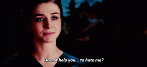 Greys Anatomy Amelia Shepherd GIF - Greys Anatomy Amelia Shepherd Does It Help You To Hate Me GIFs
