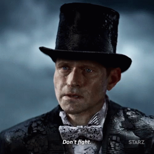 Dont Fight Crispin Glover GIF - Dont Fight Crispin Glover American Gods GIFs