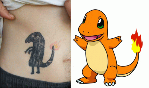 Tattoo Fail GIF - Tattoo Fail Pokemon GIFs