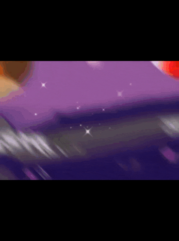 a purple background with a few stars floating in it