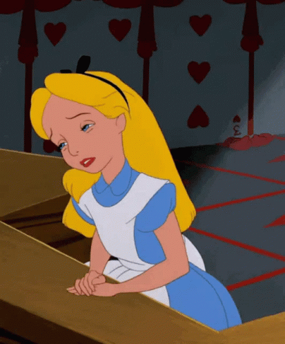 Alice In Wonderland Facepalm GIF - Alice In Wonderland Facepalm Seriously Though GIFs