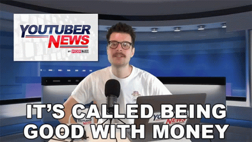 Its Called Being Good With Money Benedict Townsend GIF - Its Called Being Good With Money Benedict Townsend Youtuber News GIFs