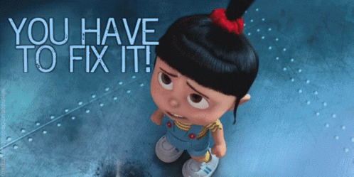 You Have To Fix It Yes GIF - You Have To Fix It Yes Despicible Me GIFs