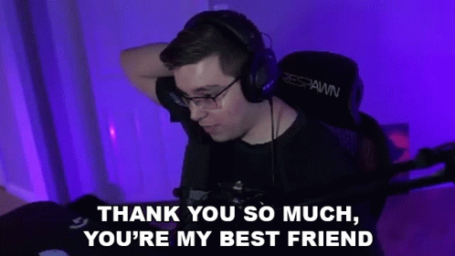That You So Much Youre My Best Friend Barton GIF - That You So Much Youre My Best Friend Barton Bartonologist GIFs