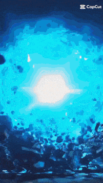 a blue background with the word copcut on the bottom right