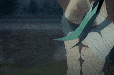 a close up of a person 's torso with bandages on it