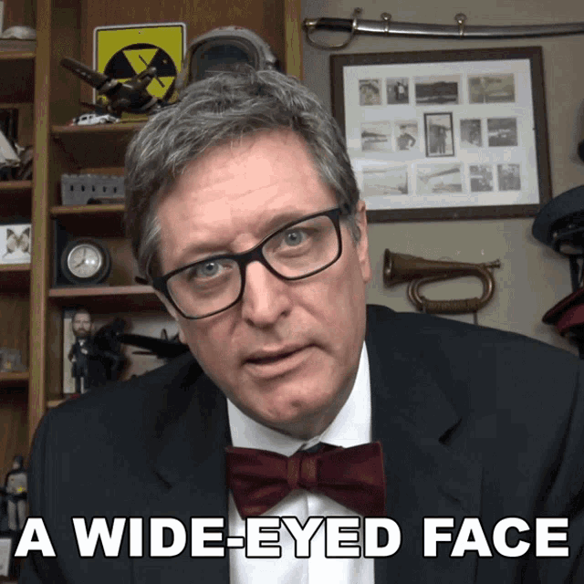 A Wide Eyed Face Lance Geiger GIF - A Wide Eyed Face Lance Geiger The History Guy GIFs
