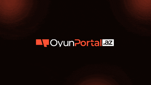 a logo for oyunportal.az is displayed on a dark background