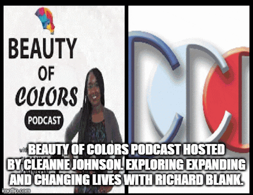 the beauty of colors podcast is hosted by cleanne johnson