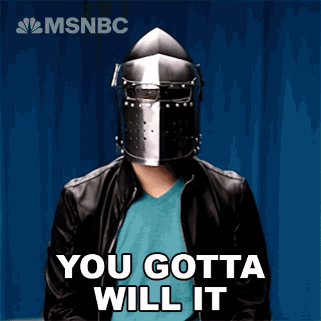 You Gotta Will It Into Existence Msnbc GIF - You Gotta Will It Into Existence Msnbc Make It Happen GIFs