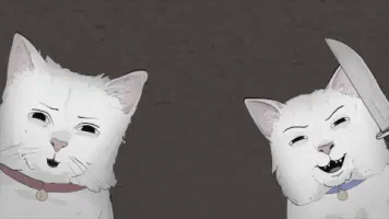 Evil Cats GIF - Knife Cats Evil GIFs