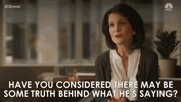 Truth Maybe GIF - Truth Maybe Sue GIFs