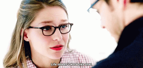 Supergirl Life Doesnt Work Like That GIF - Supergirl Life Doesnt Work Like That Unfair GIFs