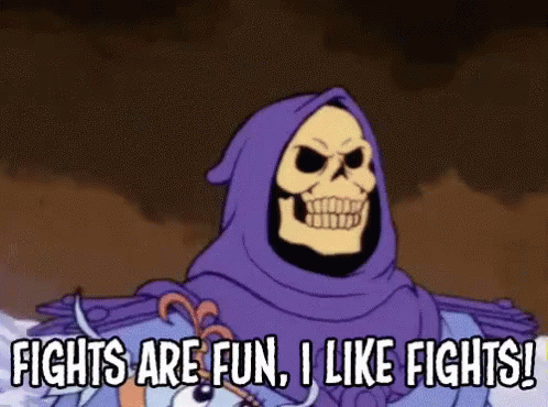 Skeletor Fight GIF - Skeletor Fight Fun GIFs