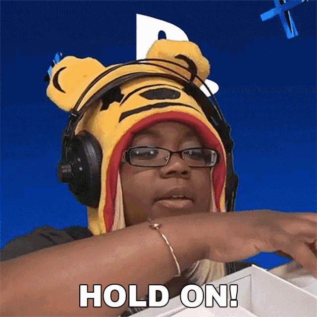 Hold On Aychristenegames GIF