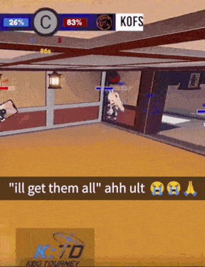 a screenshot of a video game with the words " ill get them all " on it
