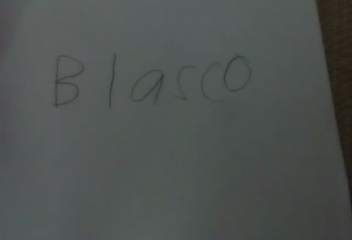 Blasco Handwritten GIF - Blasco Handwritten Writing GIFs