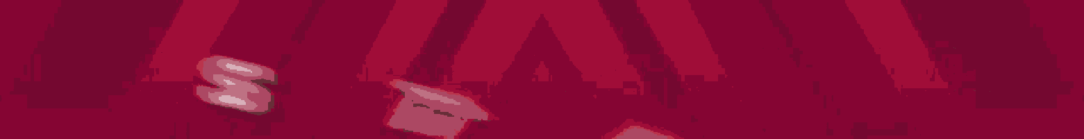 strangeland is written in white on a pink background