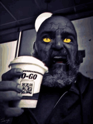 Coffee Morning GIF - Coffee Morning Zombie GIFs