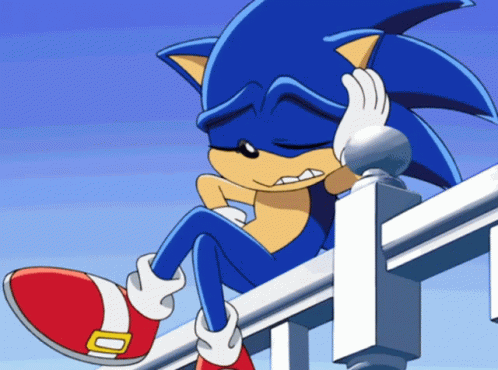 Sonic The Hedgehog Sonic Anime GIF - Sonic The Hedgehog Sonic Anime Sonic Disapproving GIFs