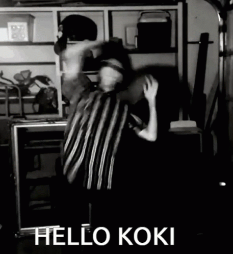 Hello Koki Koki GIF - Hello Koki Koki Naomi And The Love Train GIFs