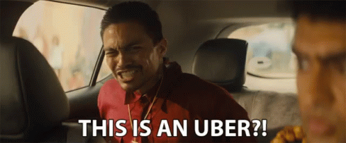 This Is An Uber Surprised GIF - This Is An Uber Surprised Uber Driver GIFs