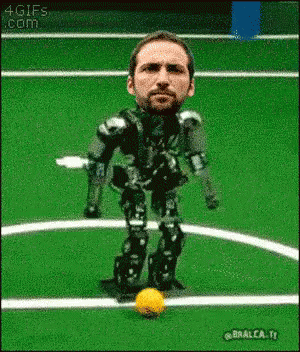 Gonzalo Higuain GIF - Gonzalo Higuain Robot Humor GIFs