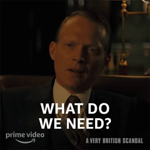 What Do We Need Ian Campbell GIF - What Do We Need Ian Campbell Paul Bettany GIFs