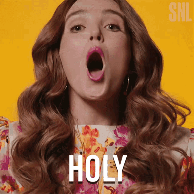 Holy Moly Ollie Drew Barrymore GIF - Holy Moly Ollie Drew Barrymore Chloe Fineman GIFs