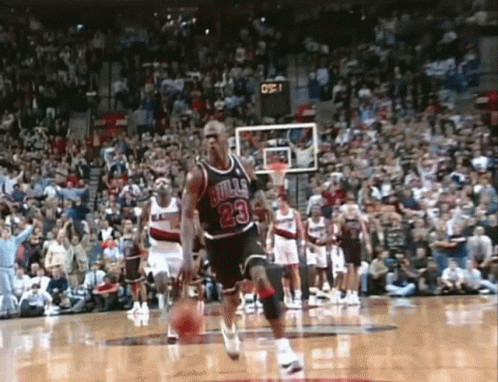 Michael Jordan Basketball GIF - Michael Jordan Basketball Dunk GIFs
